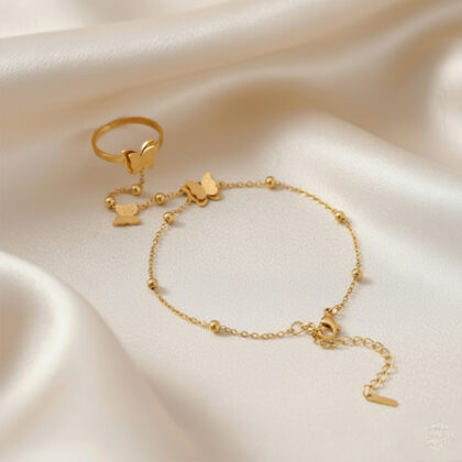 3D butterfly Hand Chain