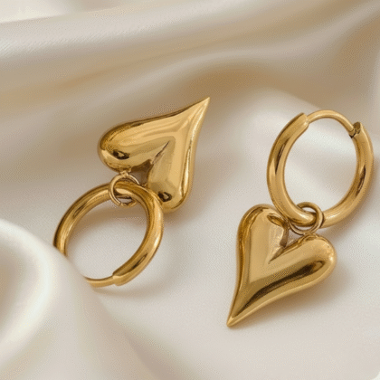 AIVEO Steel Earrings Anti-Allergic Korean Style