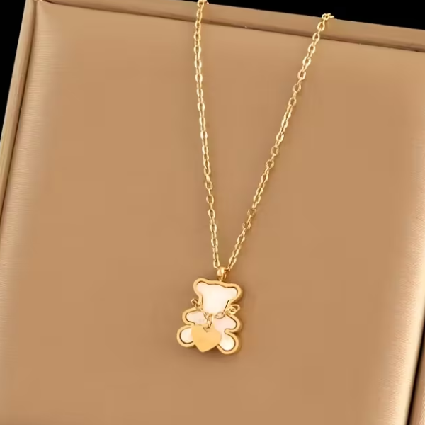 Bear Pendant Necklace - Image 3