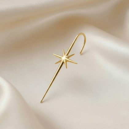 Trendy Simple Hexagonal Star Dual Color