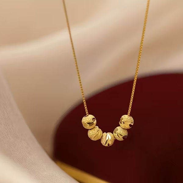 Teeny Balls Centre Necklace - Image 3