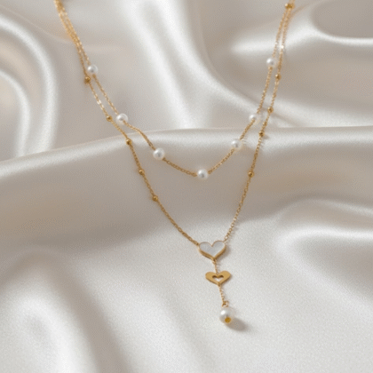 Multilayer Pearl Necklace