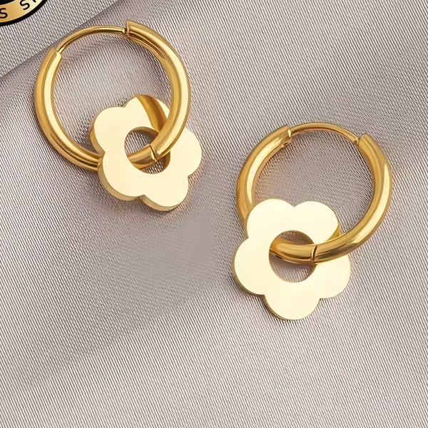 AIVEO Anti-Allergic, Anti-Fade Korean Dangle Earrings - Image 3