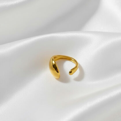 Tear Drop, Broad Open Ring