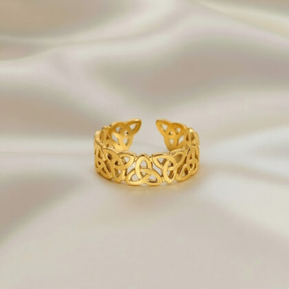 Celtic knot open Ring