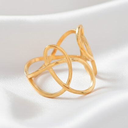 Wave Inspired Open Ring