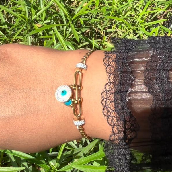 Evileye Charms Chain Bracelet - Image 4